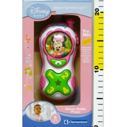 CLEMENTONI TELEFON MUZYCZNY Z MYSZKĄ MINNIE (14800) - 3