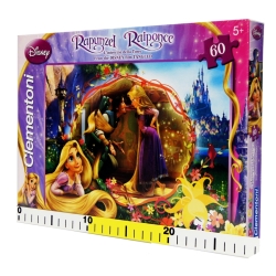 CLEMENTONI PUZZLE 60 ROSZPUNKA 33x23cm (26825) - 2