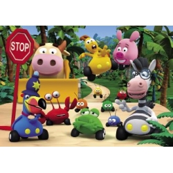 CLEMENTONI PUZZLE 60 DŹUNGLA 33x23cm - 1