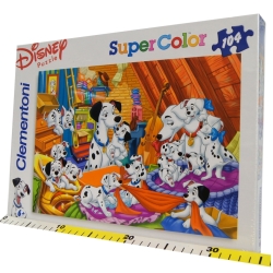 CLEMENTONI PUZZLE 104 DALMATYŃCZYKI 48x33cm (27478) - 2