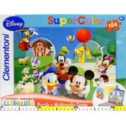 CLEMENTONI MULTIMEDIALNE 104 KLUB PRZYJACIÓŁ MYSZKI MICKEY (27765) - 2