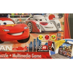CLEMENTONI MULTIMED 104 CARS 2 W JAPONII 48x33cm (27802) - 3