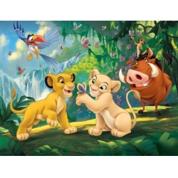 CLEMENTONI PUZZLE 250 KRÓL LEW 48x33cm (29530) - 2