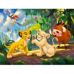 CLEMENTONI PUZZLE 250 KRÓL LEW 48x33cm (29530) - 1