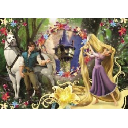 CLEMENTONI PUZZLE 250 ROSZPUNKA 48x33cm - 3