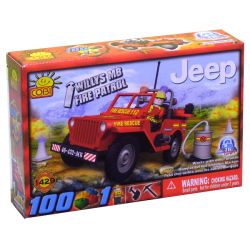 COBI JEEP WILLYS STRAŻ POŻARNA 100el. CO-1429 (1429) - 1