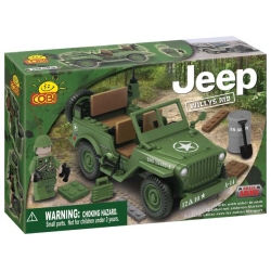 COBI JEEP WILLYS ZIELONY 100KL. CO-24110 (24110) - 1