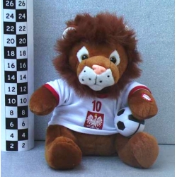 PLUSZ LEW FUTBOLISTA TAŃCZĄCY Z MUZYKĄ - 2