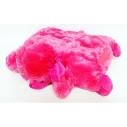 PLUSZ PUDEL Z RZEPEM ROZPINANY -PODUSIA 32cm - 2