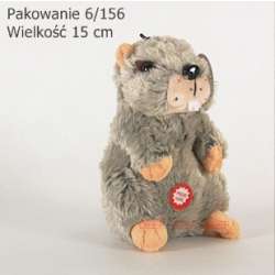 Plusz Świstak gwiżdżący 16cm przyciskany (DEEF 56844) - 1