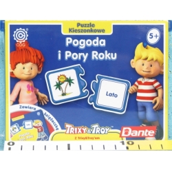 TRIXY & TROY -POGODA I PORY ROKU -MINI ZESTAW W WALIZCE (160-00124) - 1