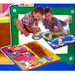 LG PUZZLE 35el DWUSTRONNE +GRA Z POSTACIAMI Z BAJEK 4wz. (31856) - 7