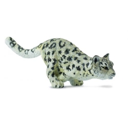 COLLECTA 88498 LEOPARD MŁODY ŚNIEŻNY BIEGNĄCY ROZM:M (004-88498) - 1