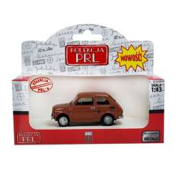 PRL 1:43 Fiat 126p brązowy - 1