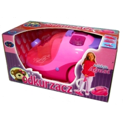 ODKURZACZ 26cm -KOLEKCJA AGUSI, NA BATERIE w pudełku - 2