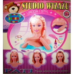 GŁOWA DO STYLIZACJI 'STUDIO WIZAŻU' w pudełku - 3