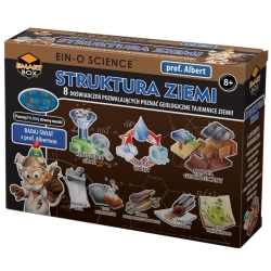 PROF.ALBERT -STRUKTURA ZIEMI -8 DOŚWIADCZEŃ GEOLOGICZNYC (GXP-518275) - 1
