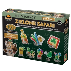 PROF.ALBERT -ZIELONE SAFARI -8 DOŚWIADCZEŃ ŚWIATA ROŚLIN (GXP-518288) - 1