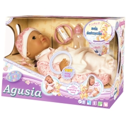 AGUSIA LALA FUNKCYJNA Z KOCYKIEM 41cm GAWORZY, ŚPI, SSIE (GXP-537410) - 1