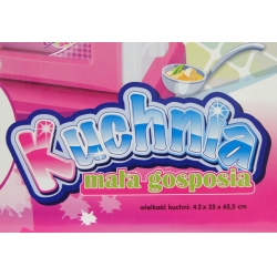 Kuchnia 'Mała gosposia' z dźwiękiem i akcesoriami 65,5x42x25cm (130-00283) - 7