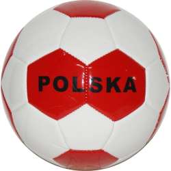 Piłka nożna Polska -biedronka biało-czerwona (130-02218) - 1