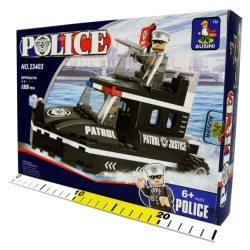 KLOCKI AUSINI 133el LÓDŹ PATROLOWA POLICYJNA +6 (130-708959) - 1
