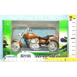 WELLY 1:18 12166 KAWASAKI VULCAN 1500 MEAN STREAK - 3