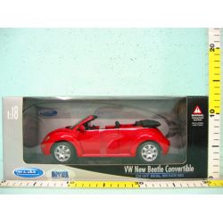 WELLY 1:18 VW - VOLKSWAGEN NEW BEETLE CONVERTIBLE - 2