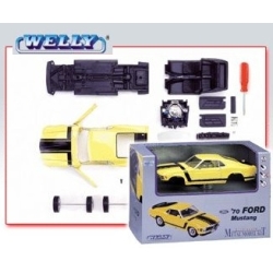WELLY 1:24 FORD MUSTANG '70 - KIT DO SKŁADANIA - 1