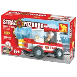 KLOCKI STRAŻ POŻARNA SAMOCHÓD 58el +6 (130-21202) - 3