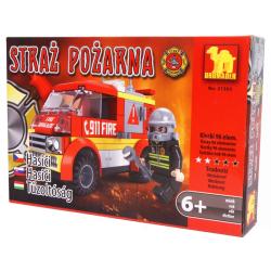 Klocki Straż pożarna ambulans 96el. +6 (130-21303) - 1