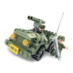 KLOCKI ARMIA JEEP WOJSKOWY 118el. +6 (130-22403) - 2