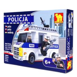 KLOCKI POLICJA FURGONETKA 178el. 6+ (130-23415) - 1