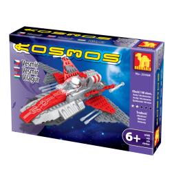 Klocki Kosmos Pojazd kosmiczny czerwony 140 el. 6+ (130-25468) - 1