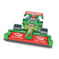 KLOCKI WYŚCIGI FORMUŁA 23 ZIELONA 159el. +6 (130-26403) - 2