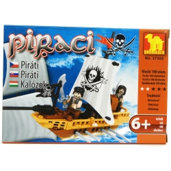 Klocki Piraci Statek i dwaj piraci 100 el. 6+ - 3