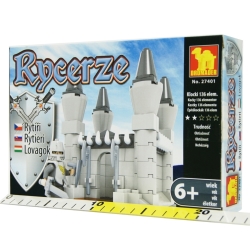 KLOCKI RYCERZE 136el. ZAMEK Z RYCERZEM +6 - 2