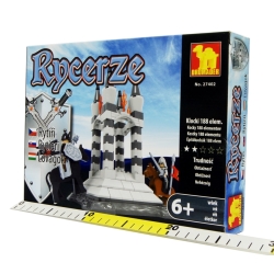 KLOCKI RYCERZE 188el. DWAJ RYCERZE KONNI +6 - 2