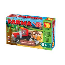 KLOCKI FARMA 93el. TRAKTOREK Z FARMEREM +6 (GXP-504379) - 1