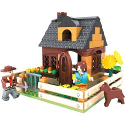 KLOCKI FARMA 214el. DOMEK Z OGRÓDKIEM +6 (28503) - 2