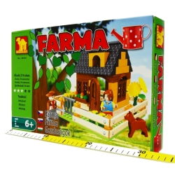 KLOCKI FARMA 214el. DOMEK Z OGRÓDKIEM +6 (28503) - 4