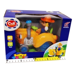 TRAKTOR Z OCZKAMI KOLOROWY Z ROLNIKIEM -DŹWIĘKI ŚWIATŁA (539314) - 2