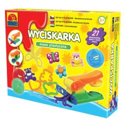 Masa plastyczna Wyciskarka 21el. 4 kolory (43685) - 1