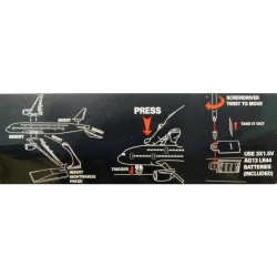 SAMOLOT PASAŻERSKI 28 cm Z DŹWIĘKAMI I ŚWIATŁEM B787 (130-744730) - 4