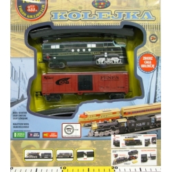 KOLEJKA INT'L TOWAROWA 116cm ZE ŚWIATŁEM I DŹWIĘKAMI (251108) - 2