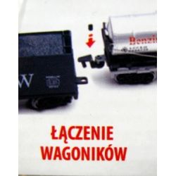 KOLEJKA INT'L ELEKTROWÓZ OSOBOWO-TOWAROWA +DŹWIĘKI 40cm (262392) - 5