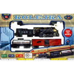 KOLEJKA INT'L TOWAROWA 3 WAGONY 116cm ZE ŚWIATŁ.I DŹWĘKA (262394) - 2