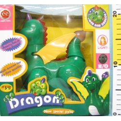 SMOK ZIELONY MUZYCZNY ZE ŚWIATŁEM - BUMP&GO w pudełku - 2