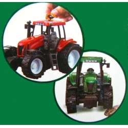 TRAKTOR Z PRZYCZEPĄ I ZWIERZĄTKAMI, SKRĘTNE KOŁA, 2 KIER (483310) - 5
