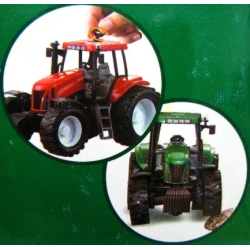 TRAKTOR Z PŁUGIEM, SKRĘTNE KOŁA, 2 KIEROWNICE (483314) - 5